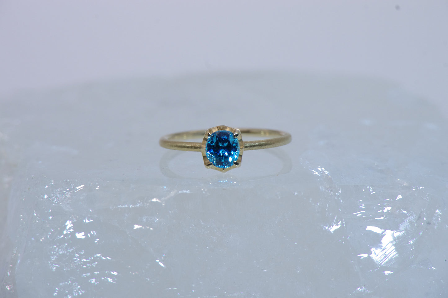 1139 指環 / ブルージルコン