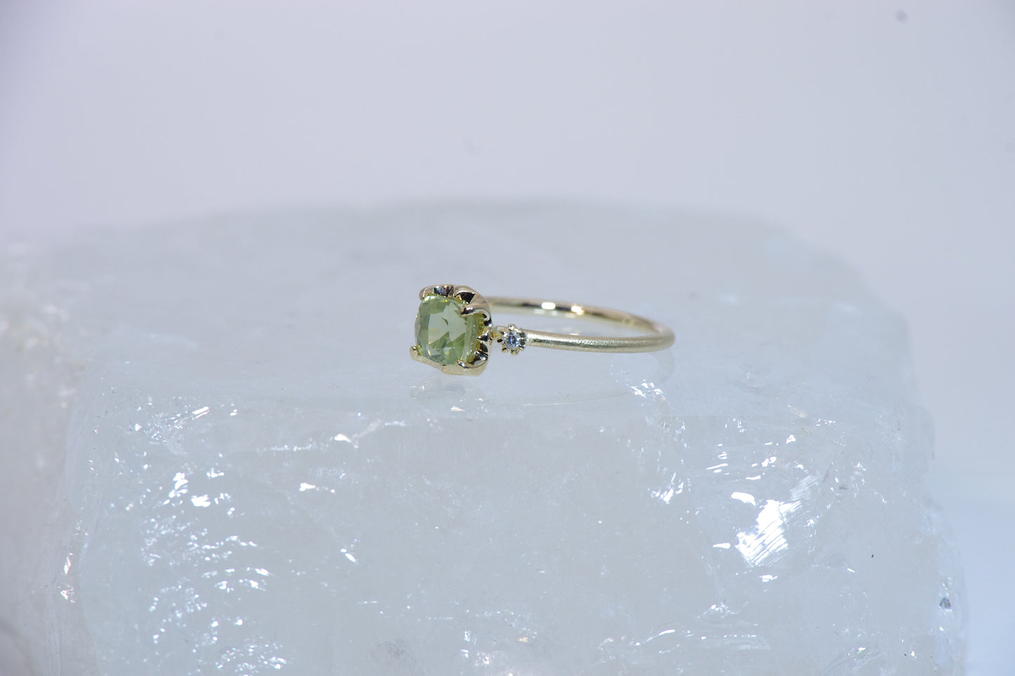 1287 指環 / グリーンジルコン