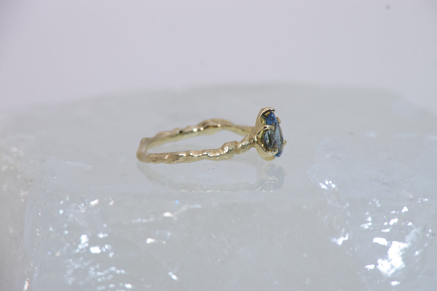 1213指環 / モスアクアマリン(サンタマリア)