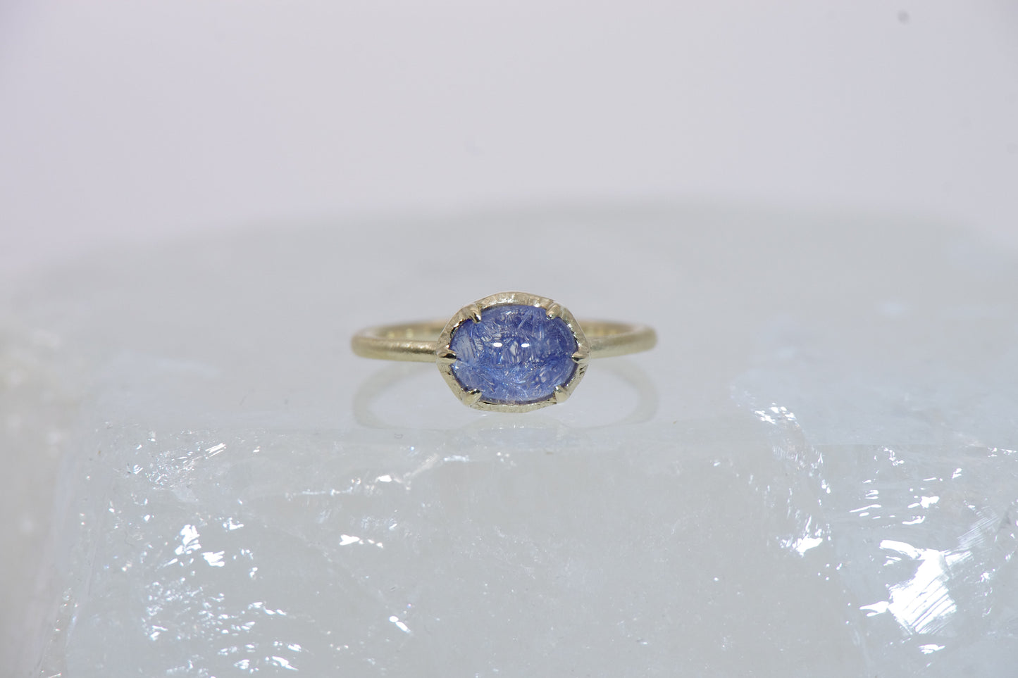 1327指環 /デュモルチェライトインクォーツ