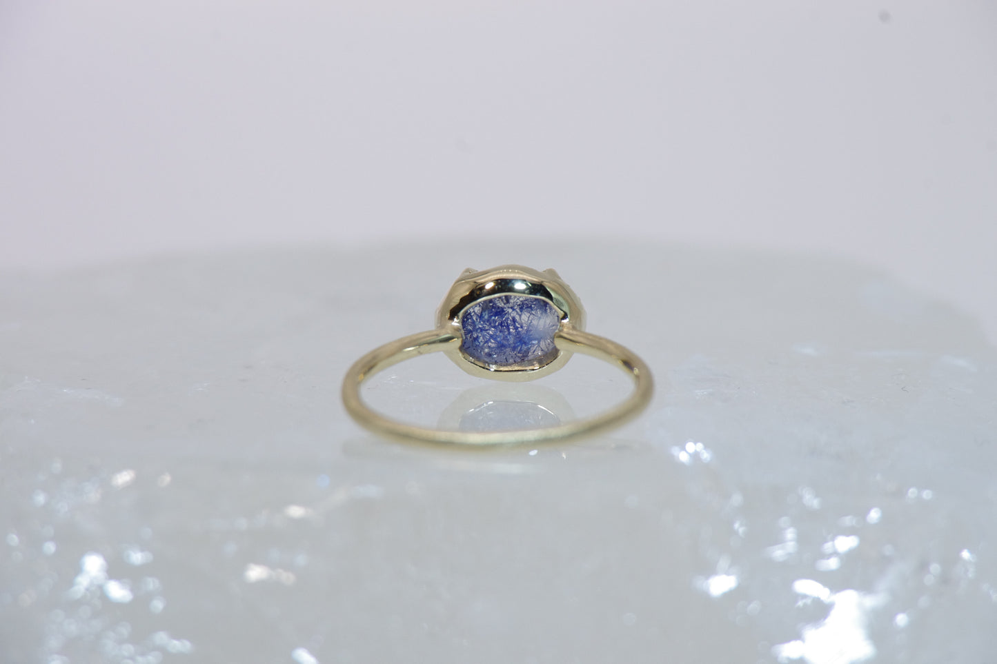 1327指環 /デュモルチェライトインクォーツ