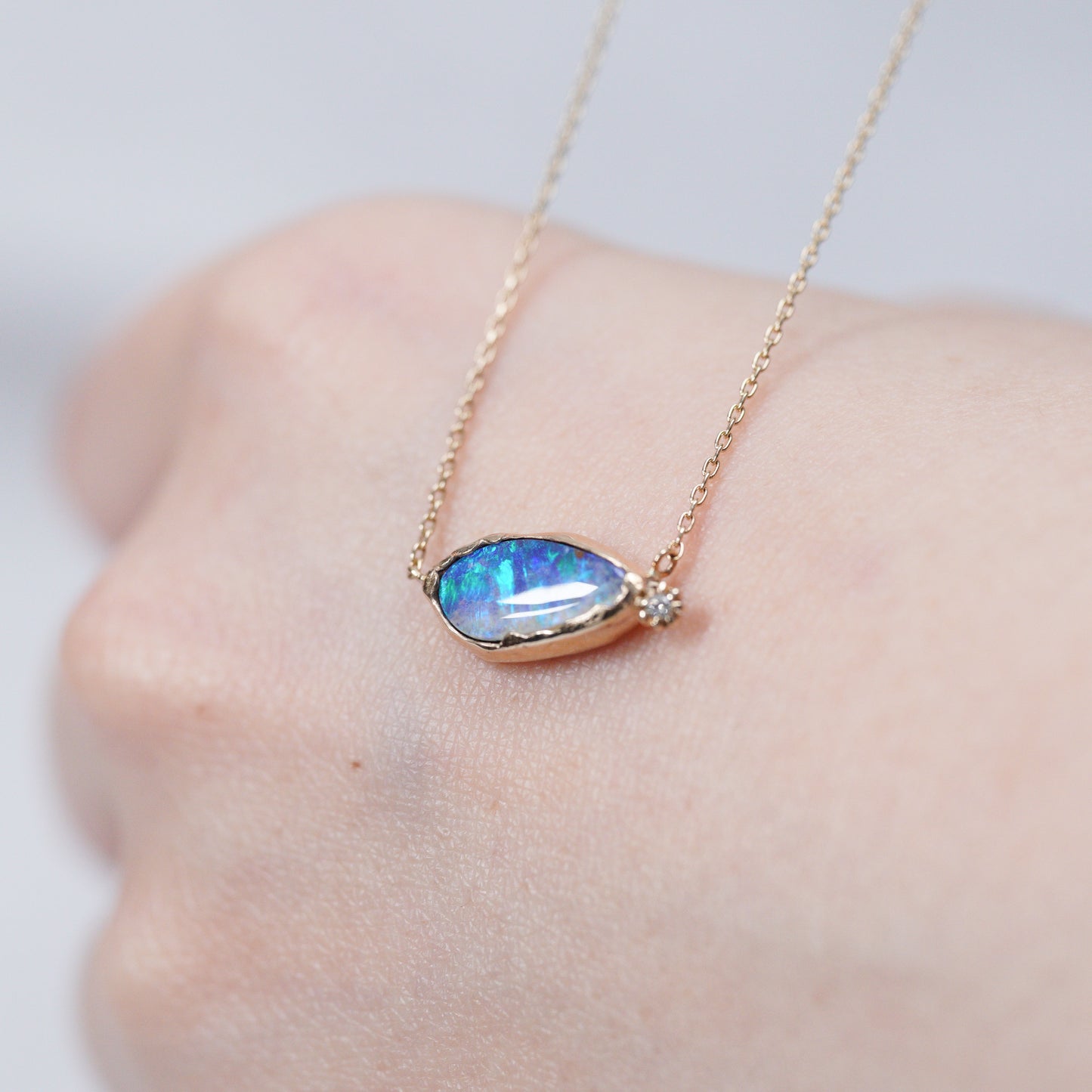 823 Necklace / Boulder Opal