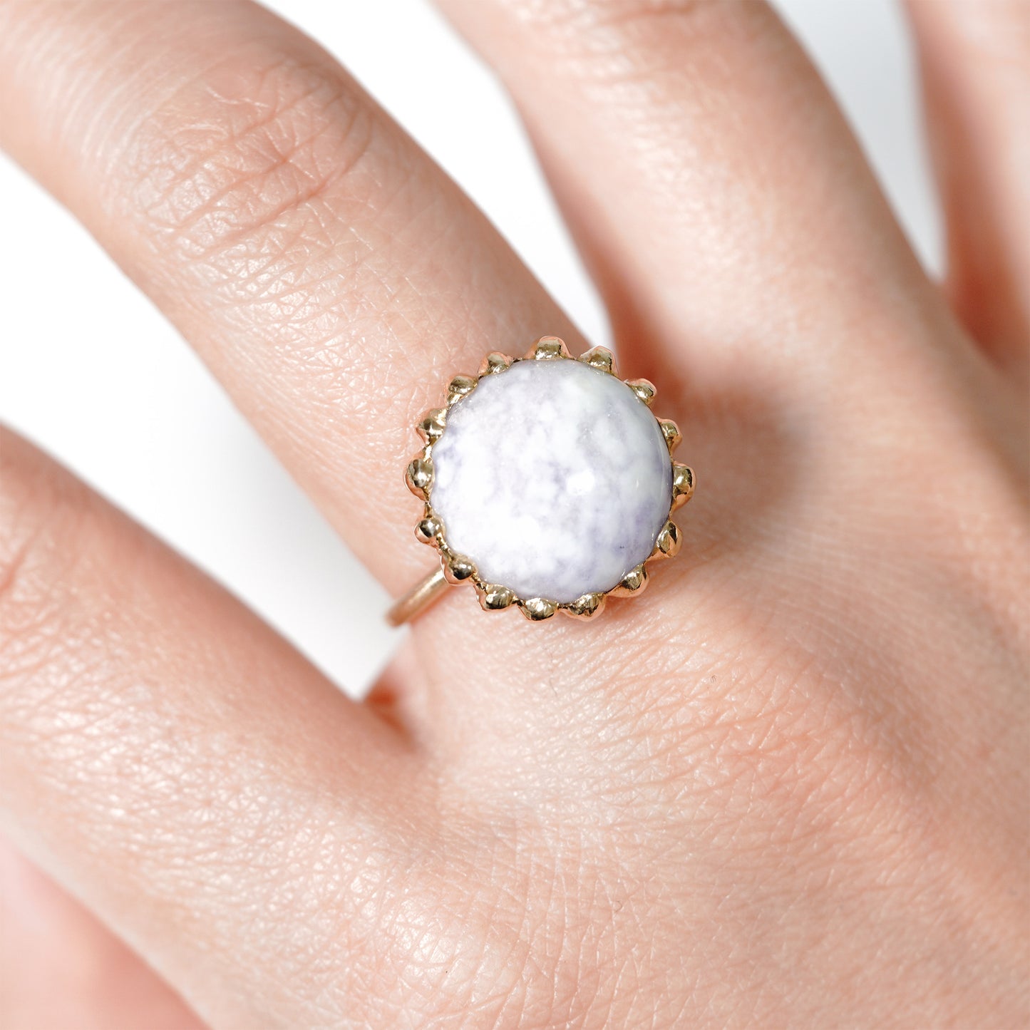 660 指環 / ラベンダーヒスイ