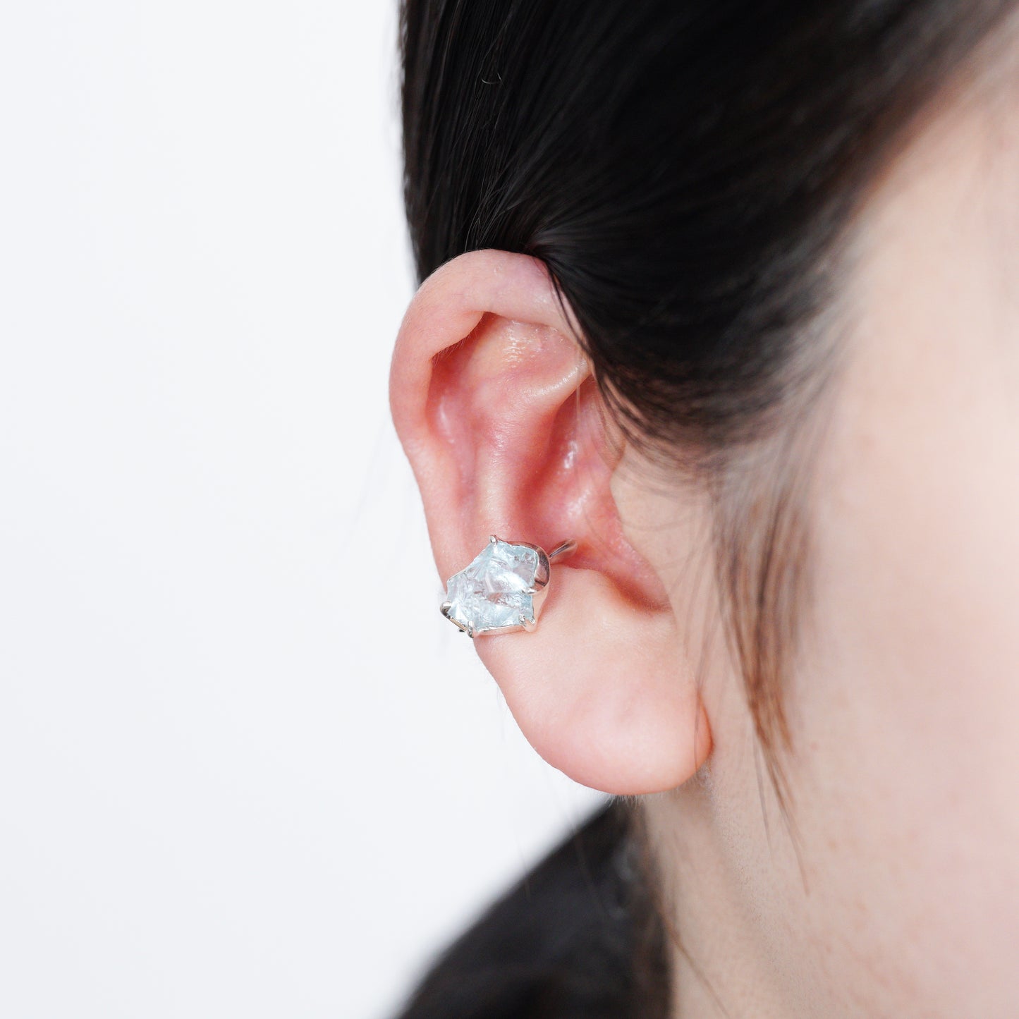 876 イヤカフ / アクアマリン