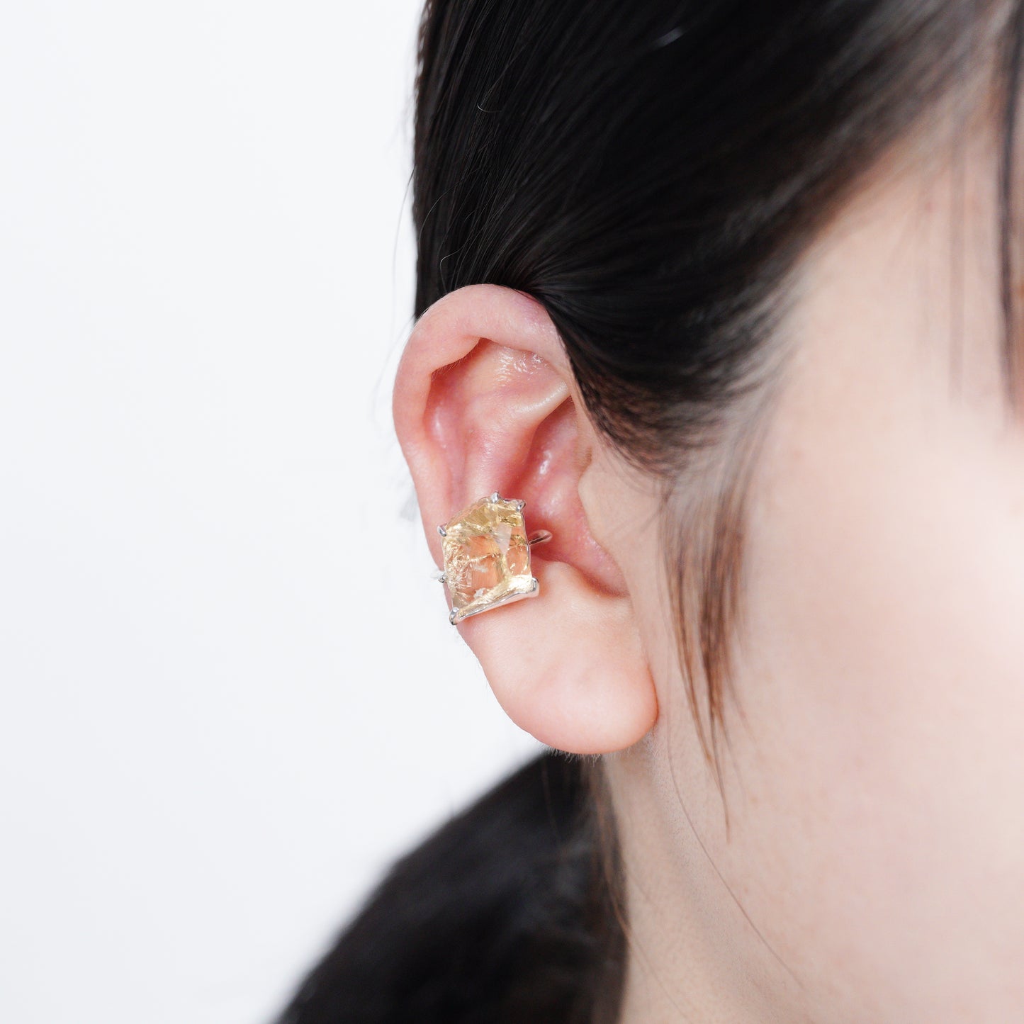 882 イヤカフ / シトリン