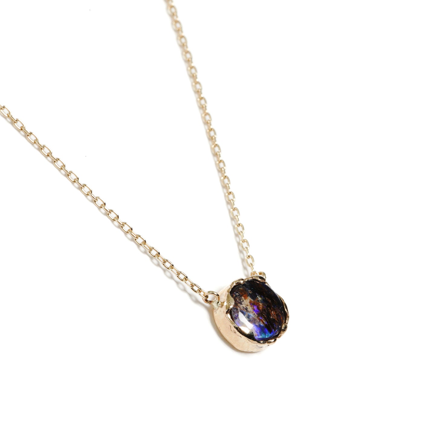 733 ネックレス / ウッドオパール