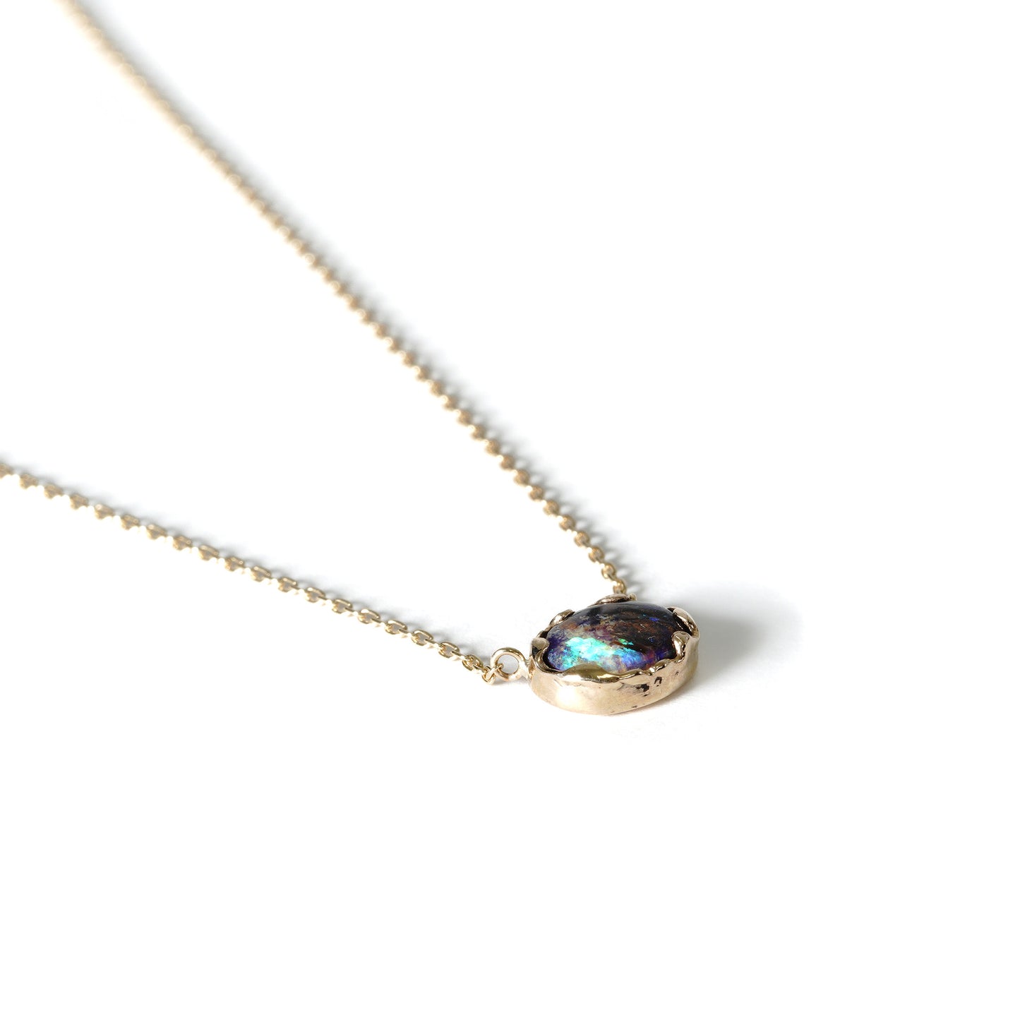 733 ネックレス / ウッドオパール