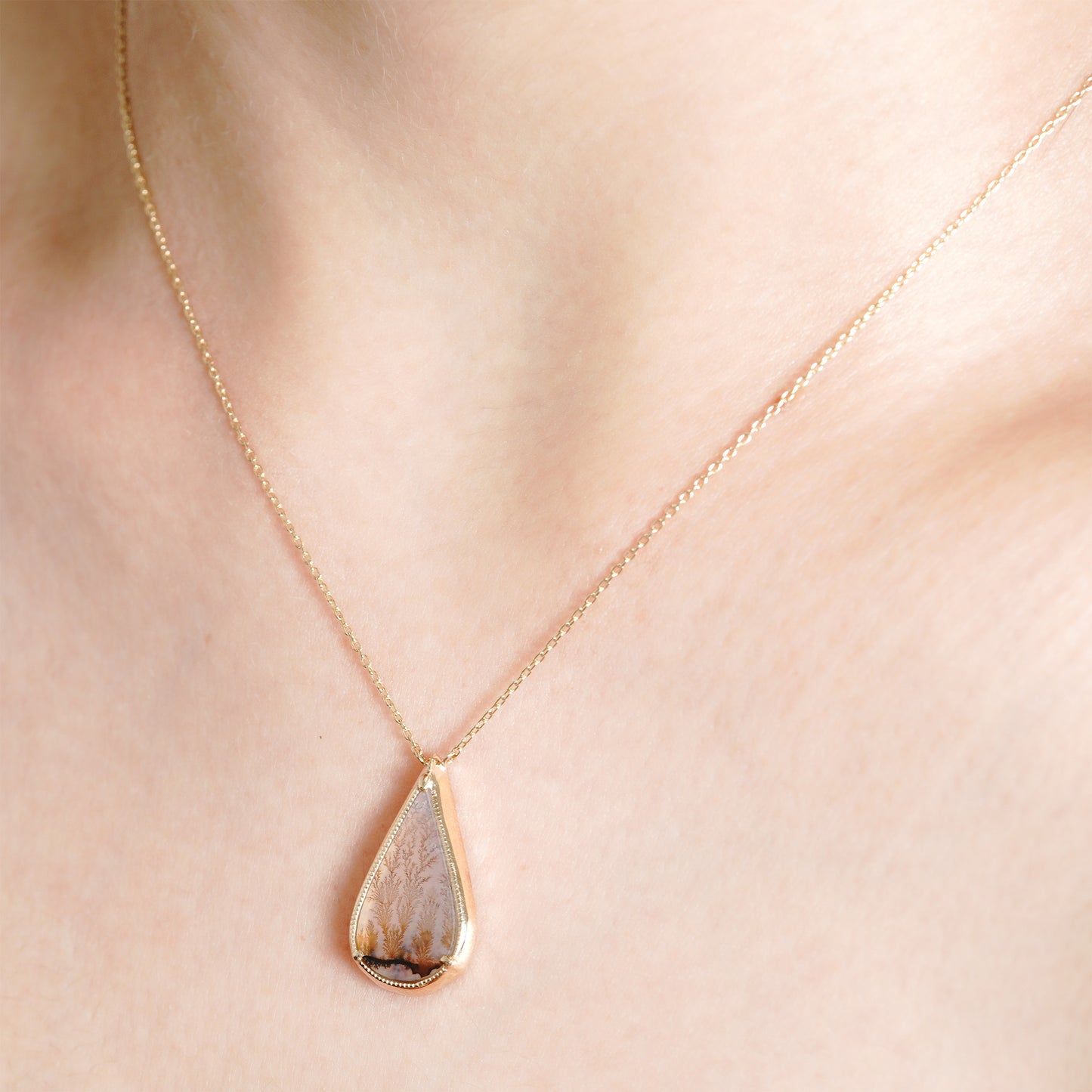 742 Necklace / Dendritic Agate