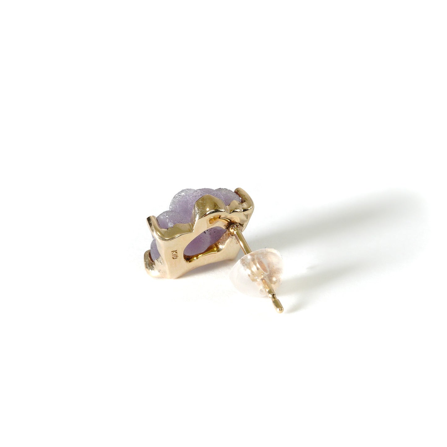 743 ピアス / グレープカルセドニー