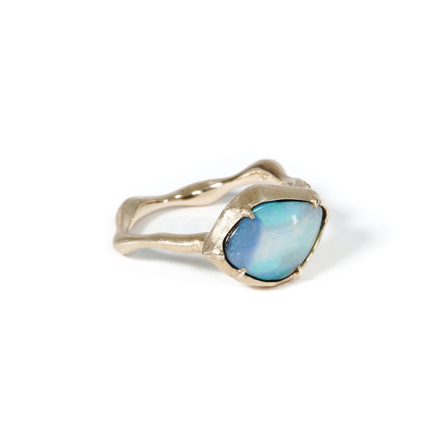 677 指環 / ボルダーオパール