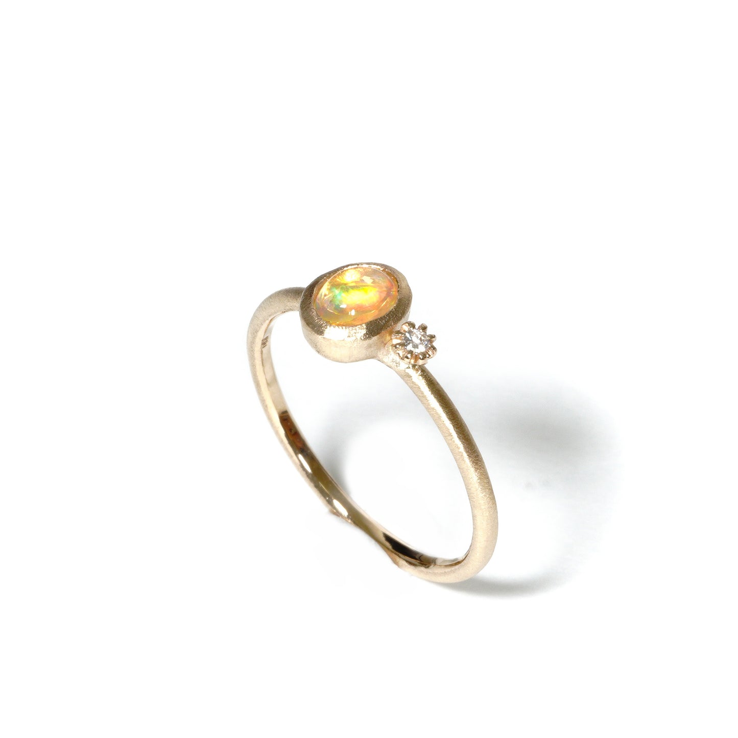 665 指環 / オパール/ダイアモンド