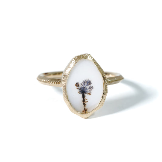 740 指環 / デンドリティックアゲート