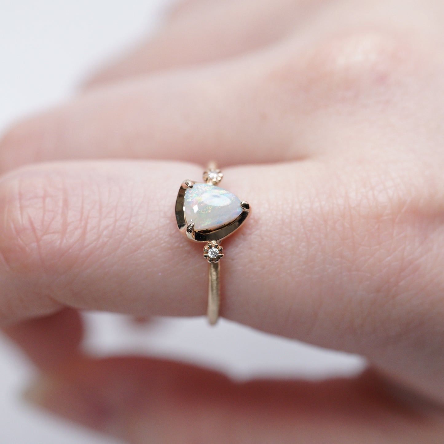 836 指環 / ウッドオパール