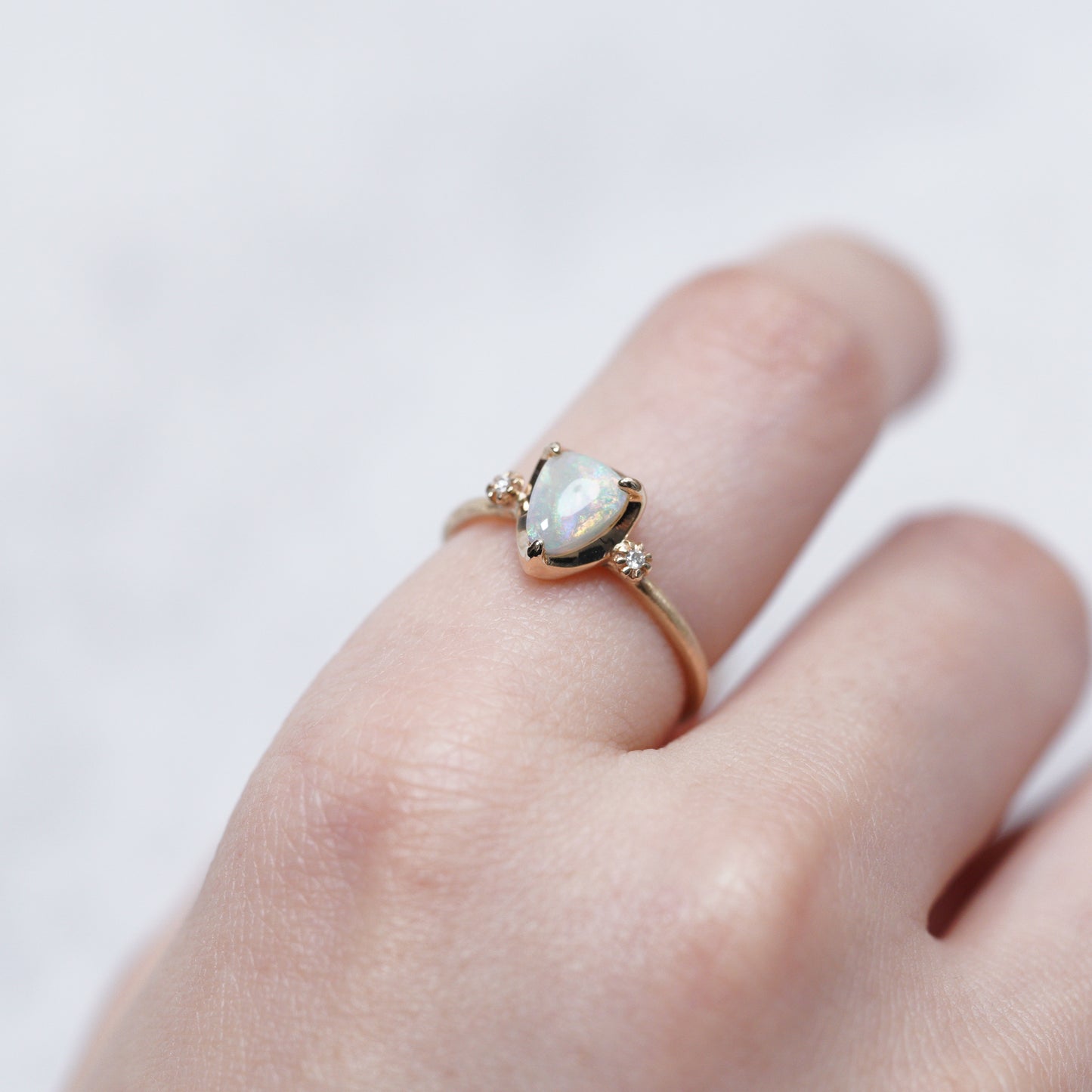 836 指環 / ウッドオパール