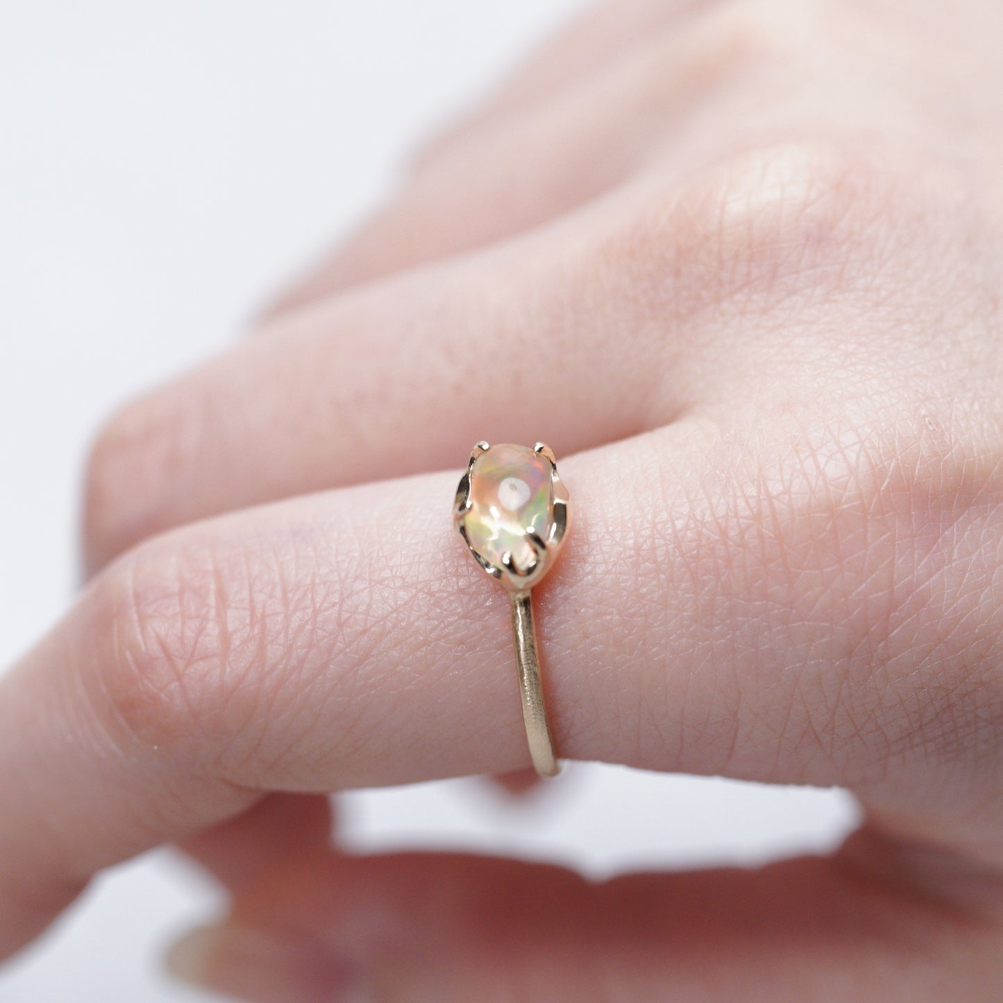 858 指環 / メキシコオパール