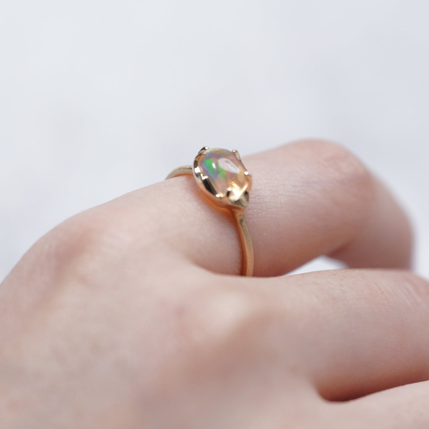 858 指環 / メキシコオパール