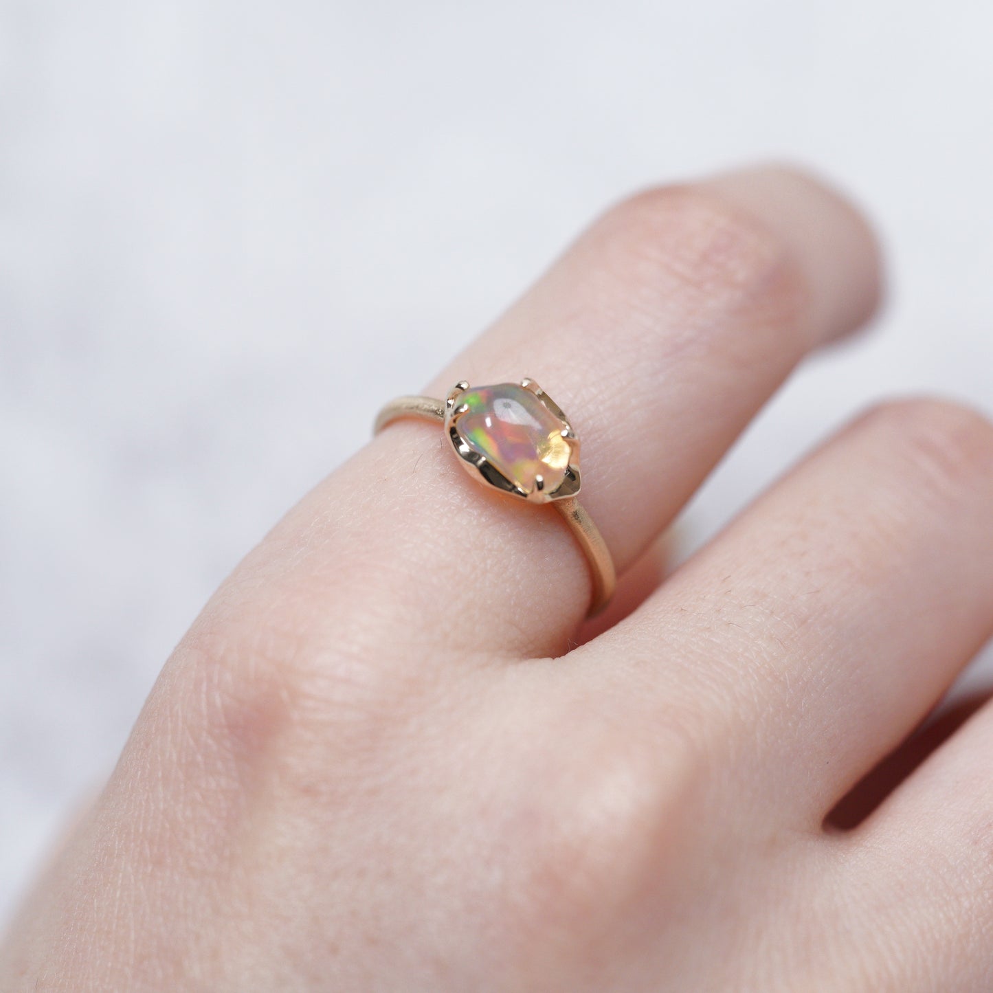 858 指環 / メキシコオパール