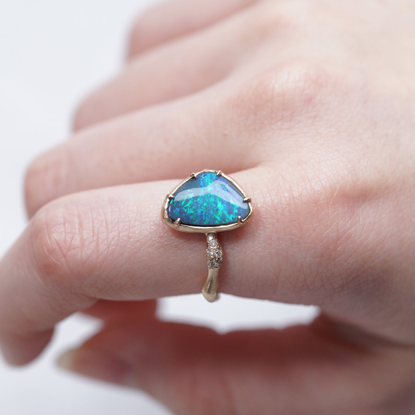 723 指環 / ボルダーオパール