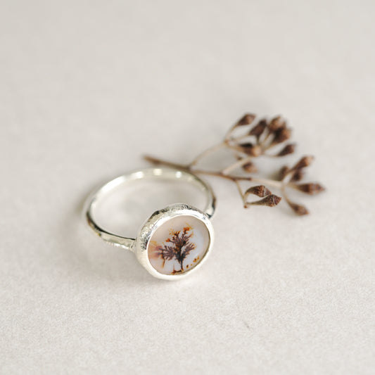 750 指環 / デンドリティックアゲート