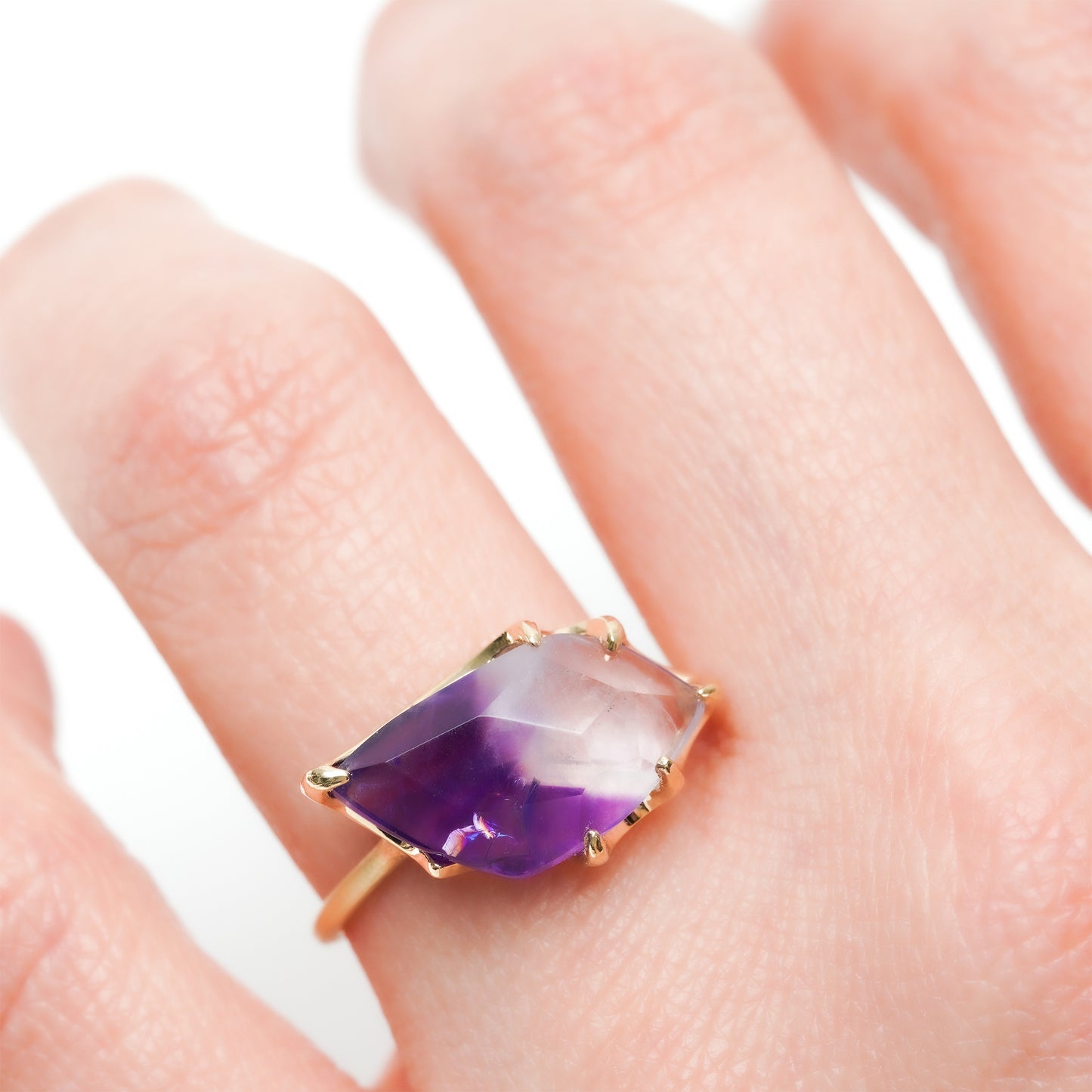 839 指環 / バイカラーアメシスト