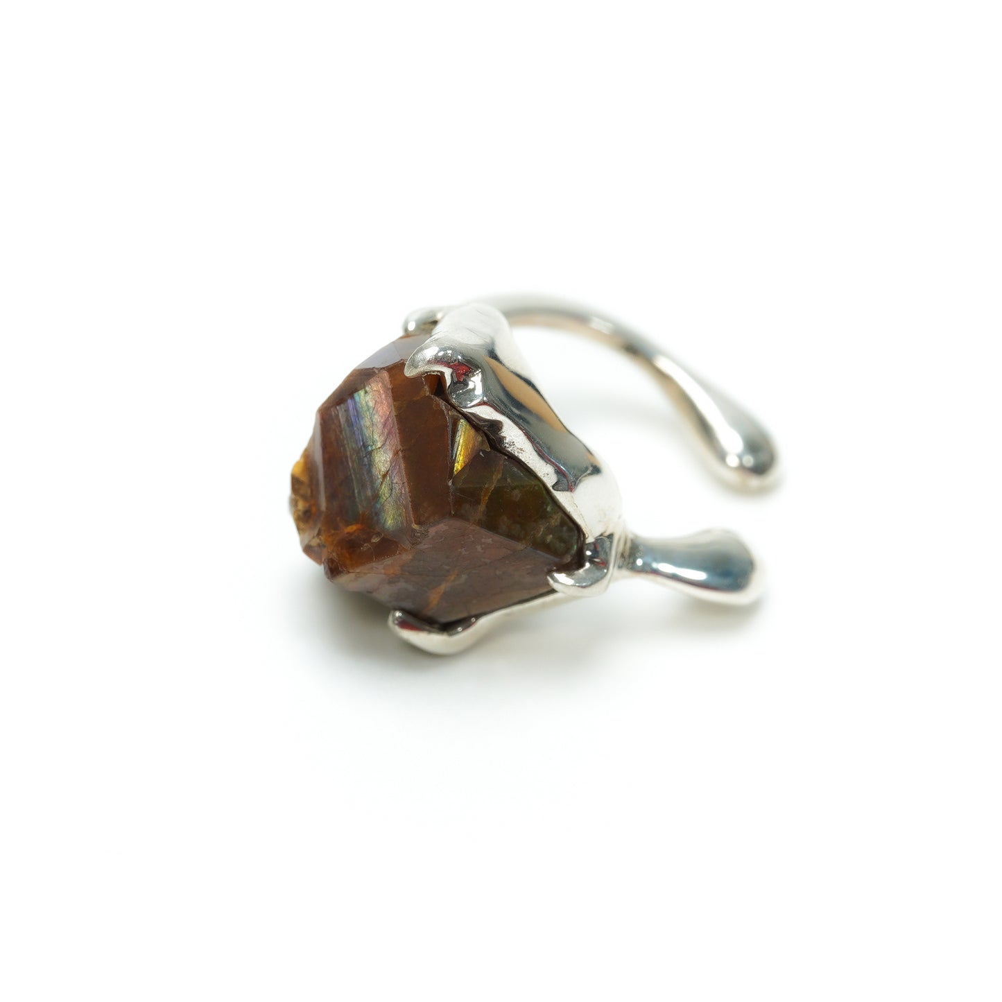 847 イヤカフ / レインボーガーネット