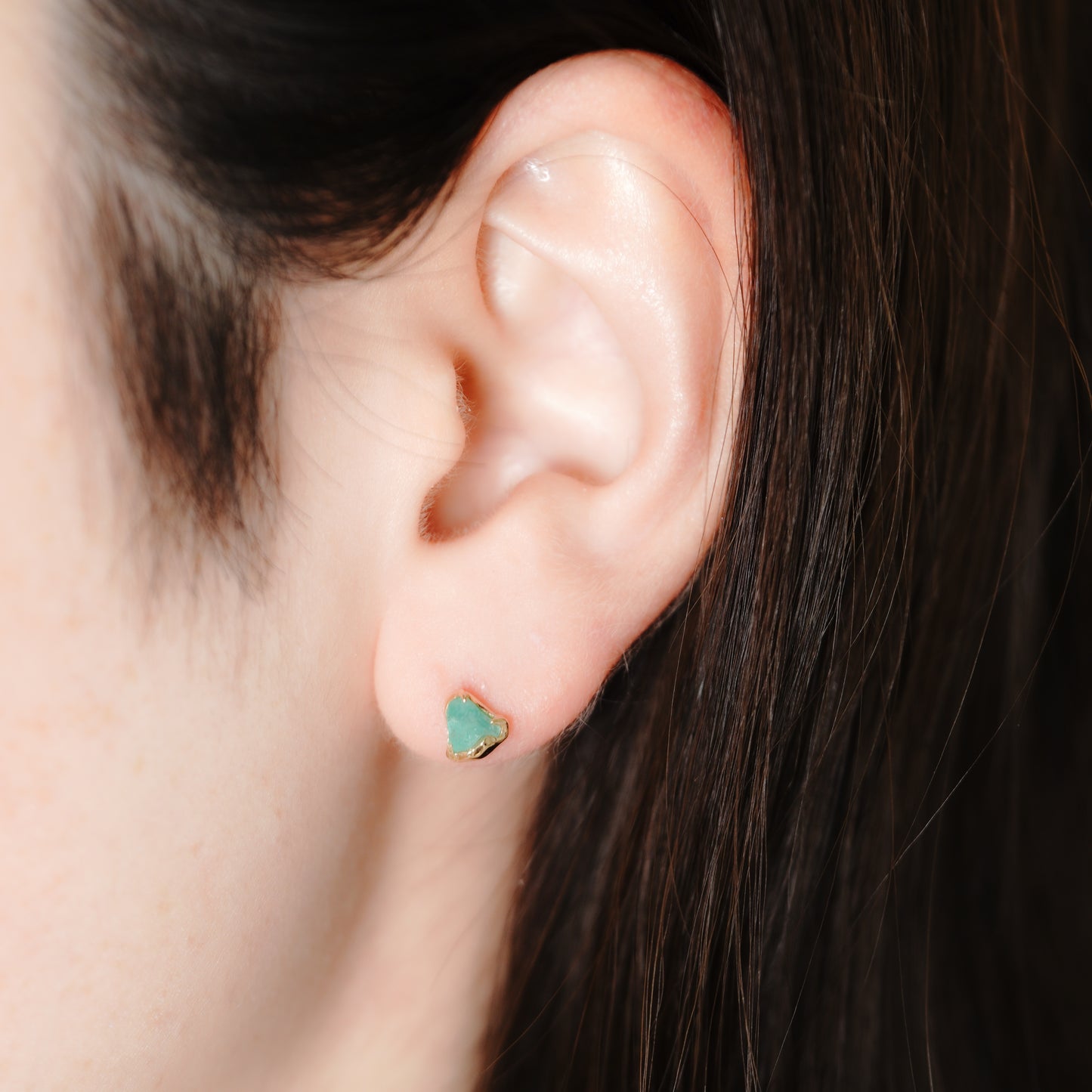 732 ピアス / エメラルド