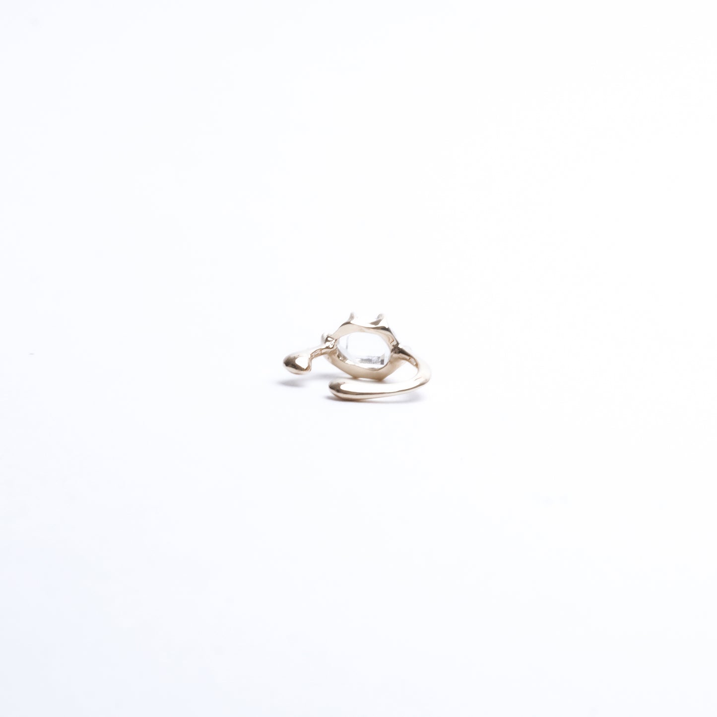 880 イヤカフ / ハーキマークォーツ