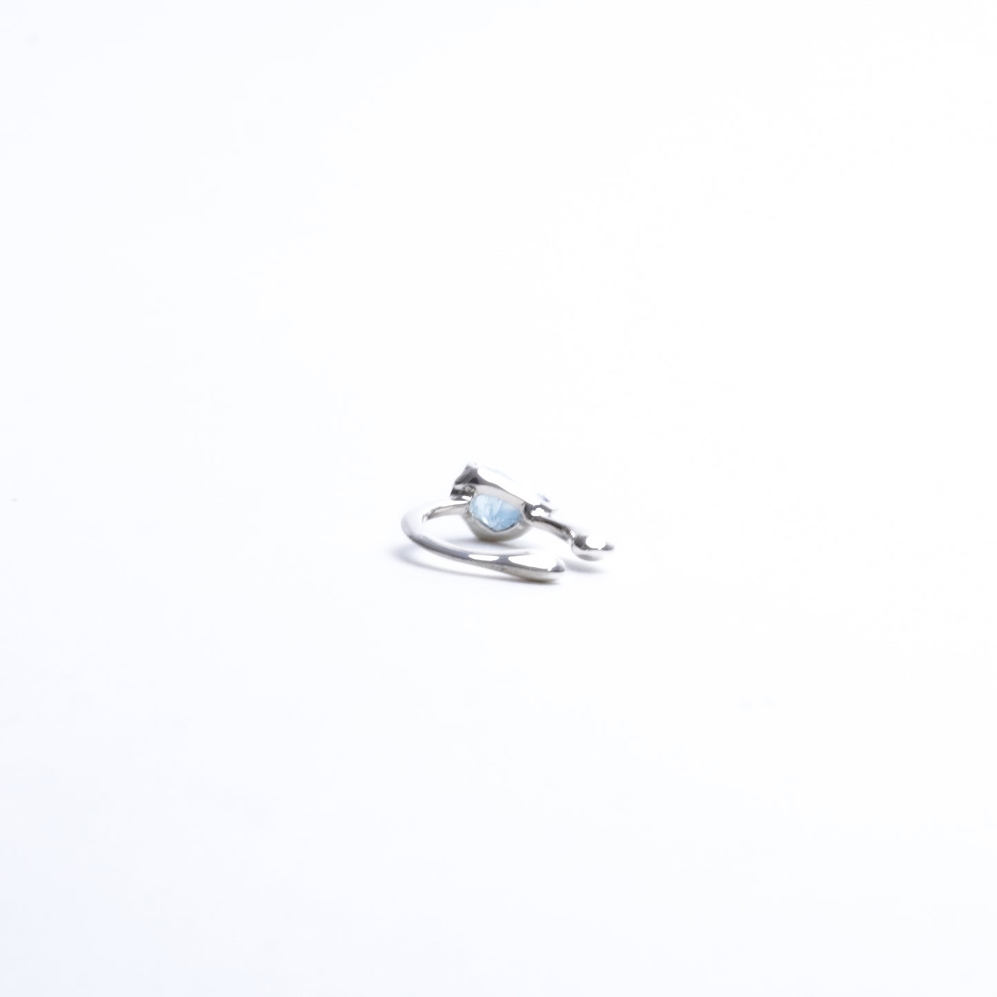 879 イヤカフ / アクアマリン