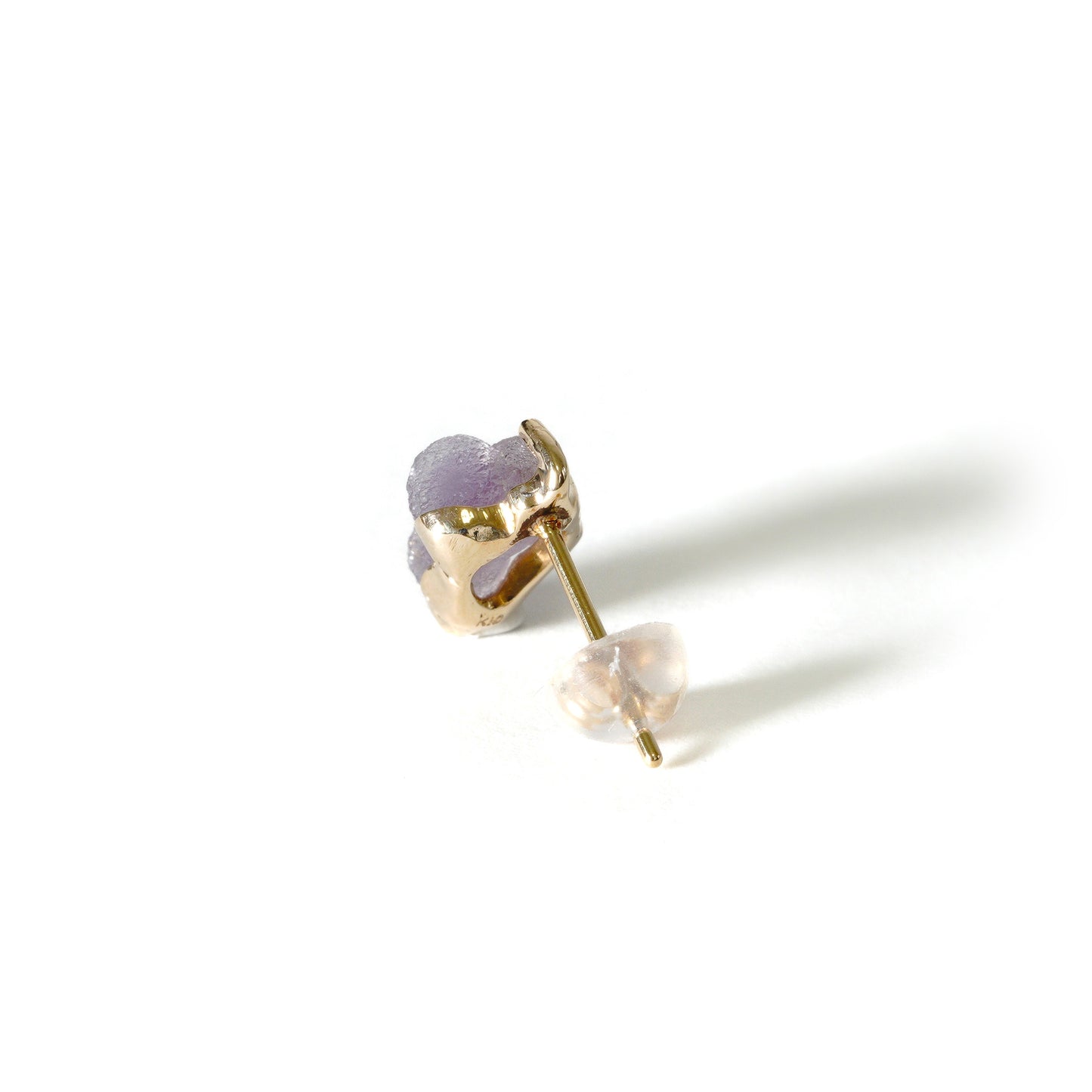744 Earrings / Grape Chalcedony