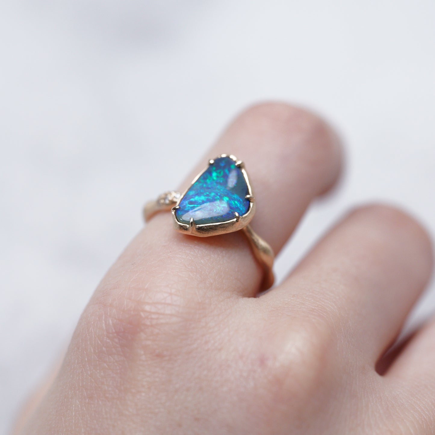 723 Ring / Boulder Opal