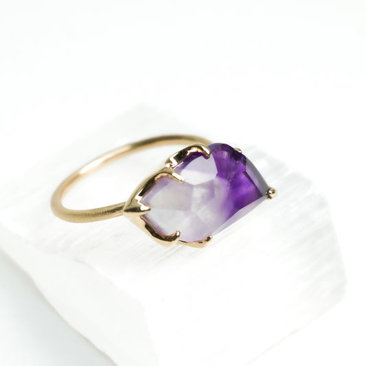839 指環 / バイカラーアメシスト