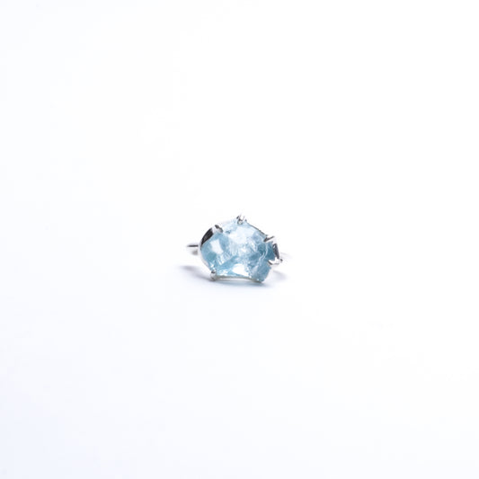 876 Ear cuff / Aquamarine