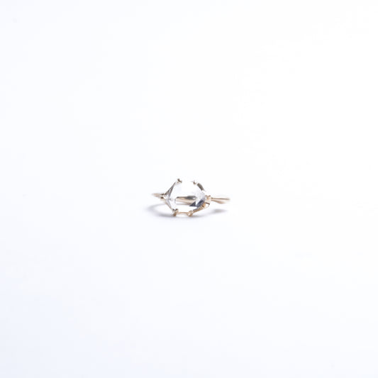 880 Ear Cuff / Herkimer Quartz